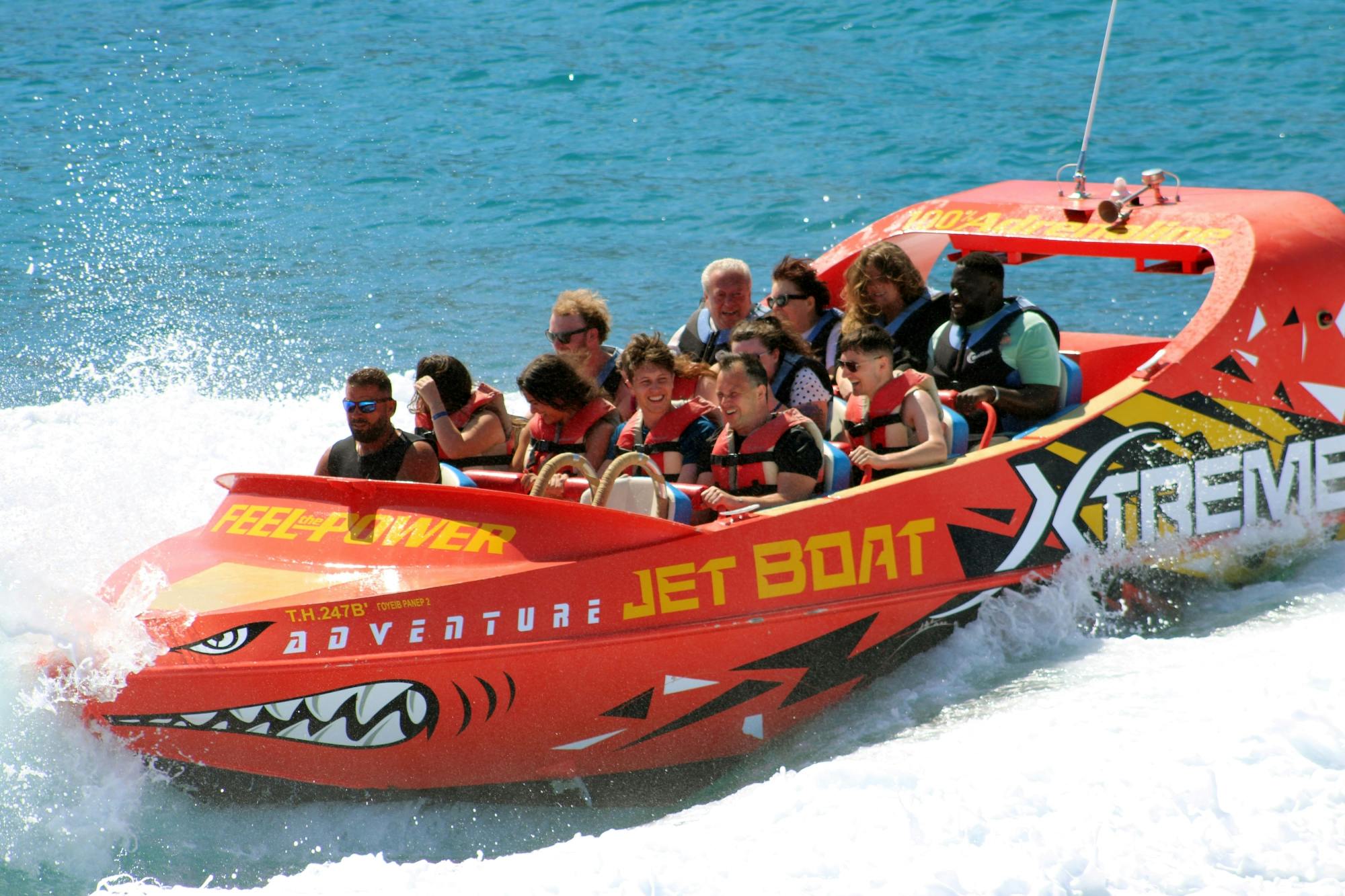 Chersonissos Bay Jet Boat Tour