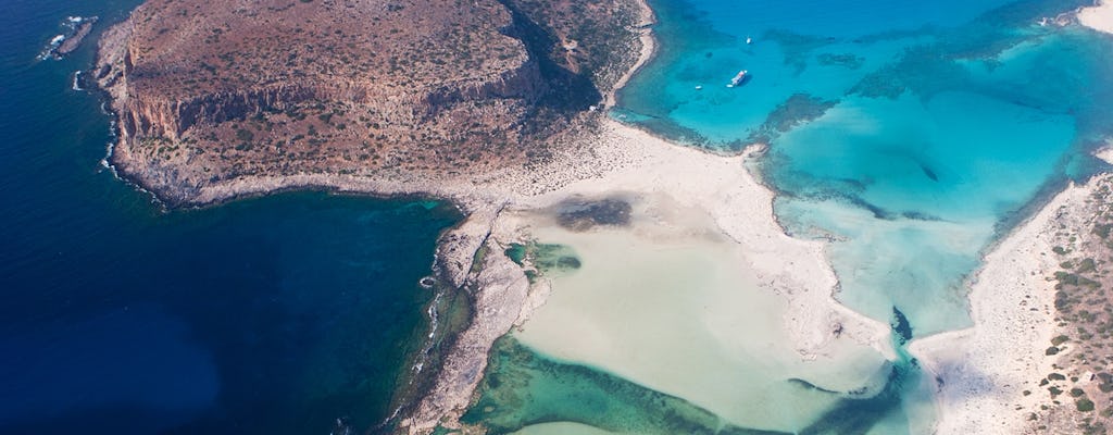 Balos Lagoon and Falassarna beach jeep tour with lunch