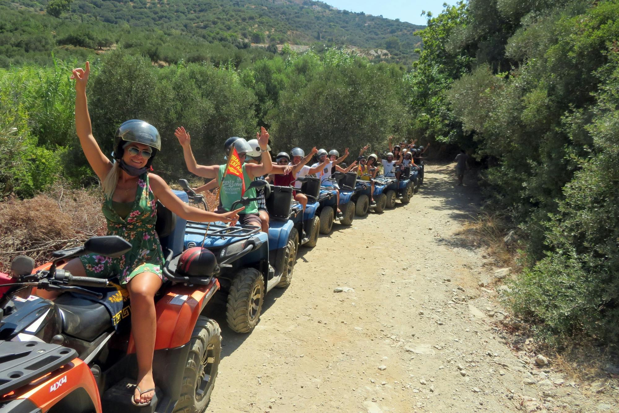 Kreta Quad Safari vanuit Malia