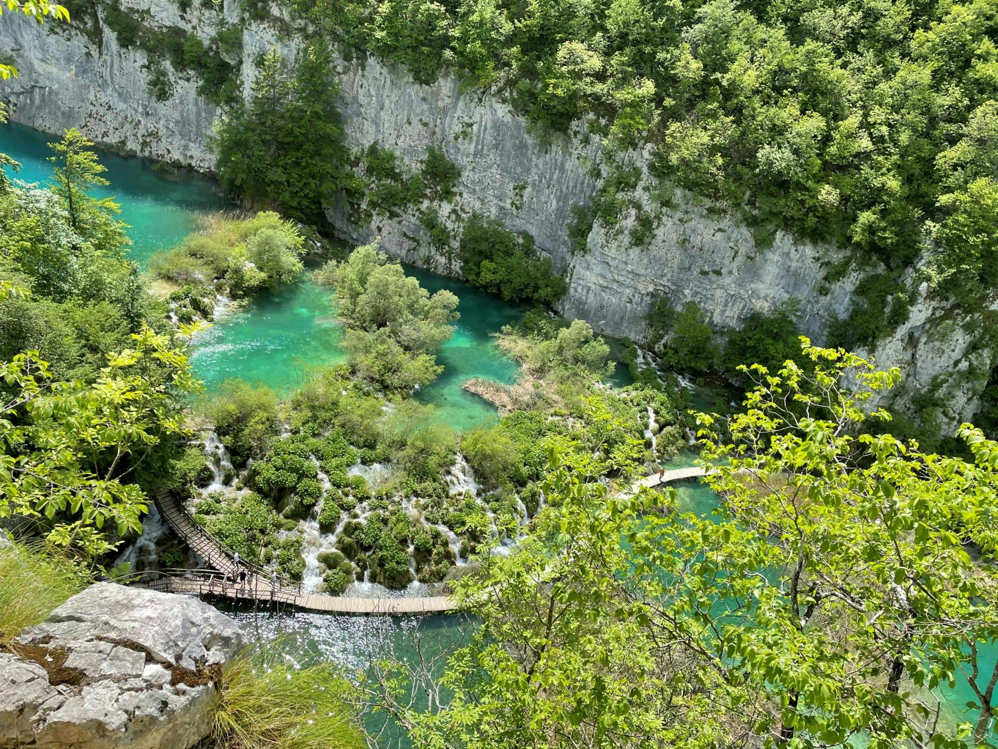 Visita guidata ai laghi di Plitvice e Rastoke da Zagabria