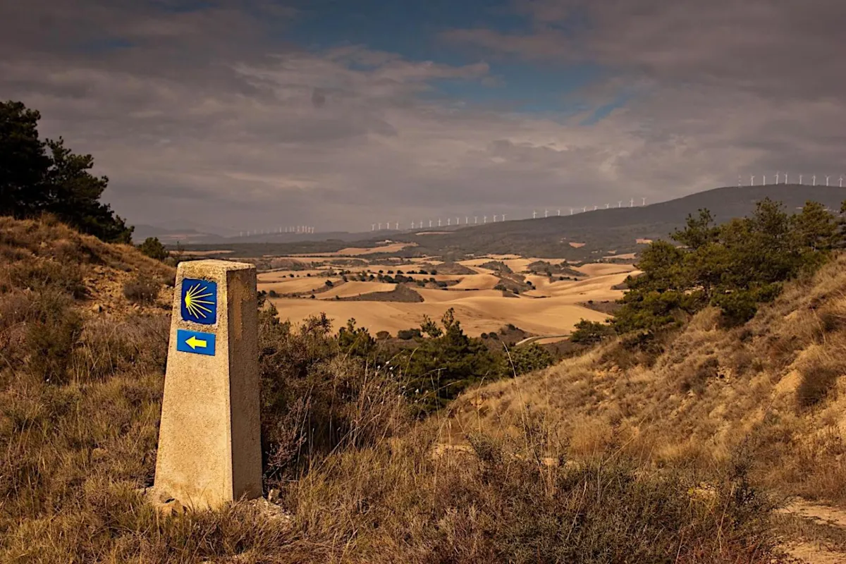 Take the pilgrim's trail to this holy sight