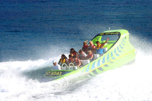 Chersonissos Bay Jet Boat Tour