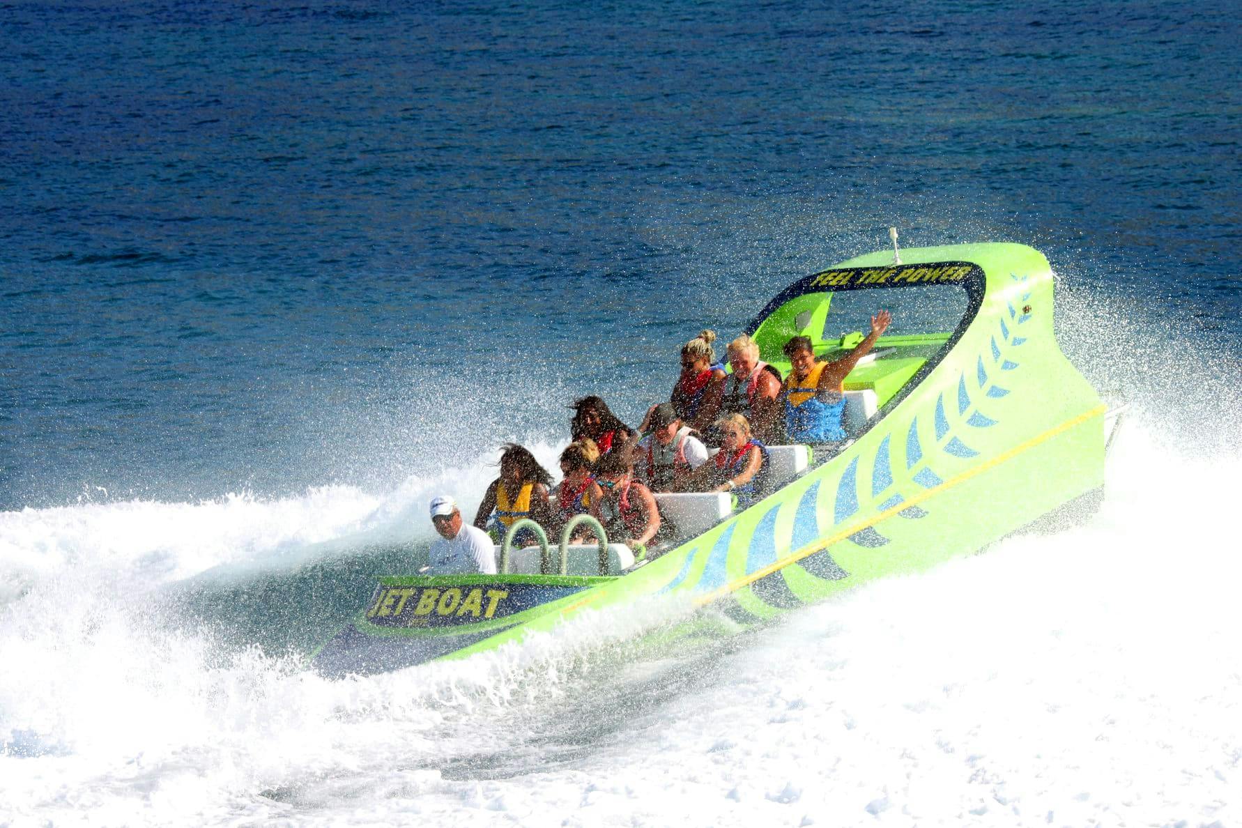 Chersonissos Bay Jet Boat Tour