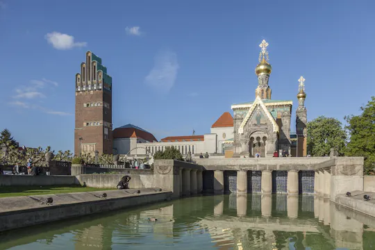 Guided walking tour of Mathildenhöhe Darmstadt