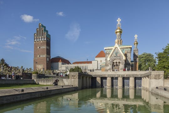 Passeio a pé guiado por Mathildenhöhe Darmstadt