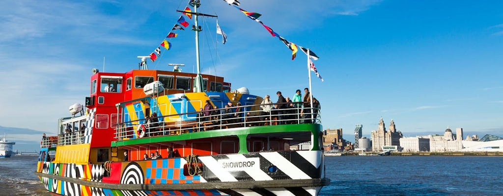 River cruise and sightseeing bus tour in Liverpool