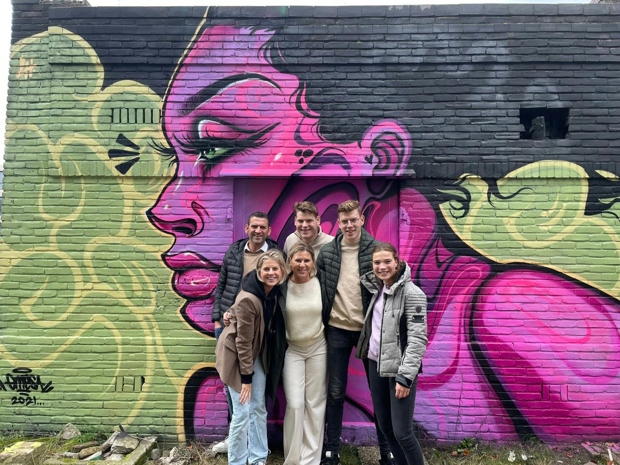 Self guided individual Street Art Bike Tour Eindhoven