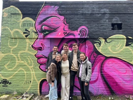 Self guided individual Street Art Bike Tour Eindhoven