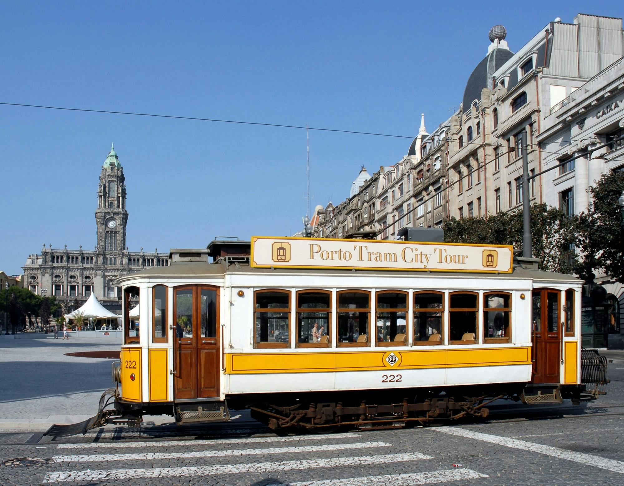 Visite panoramique en bus et tramway premium 2 en 1 de Porto