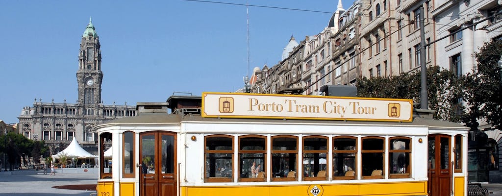 Visite panoramique en bus et tramway premium 2 en 1 de Porto