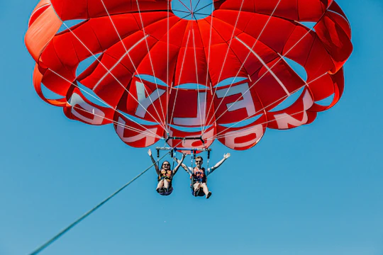 Double parasailing experience in Albufeira