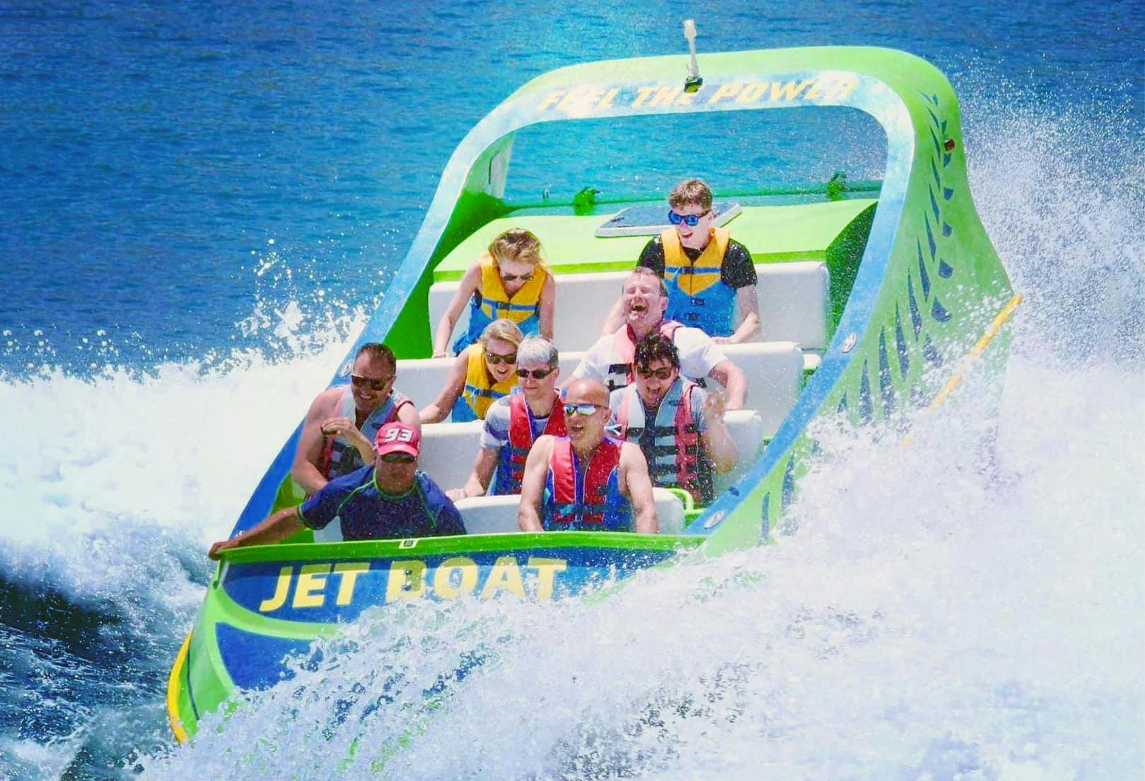 Chersonissos Bay Jet Boat Tour