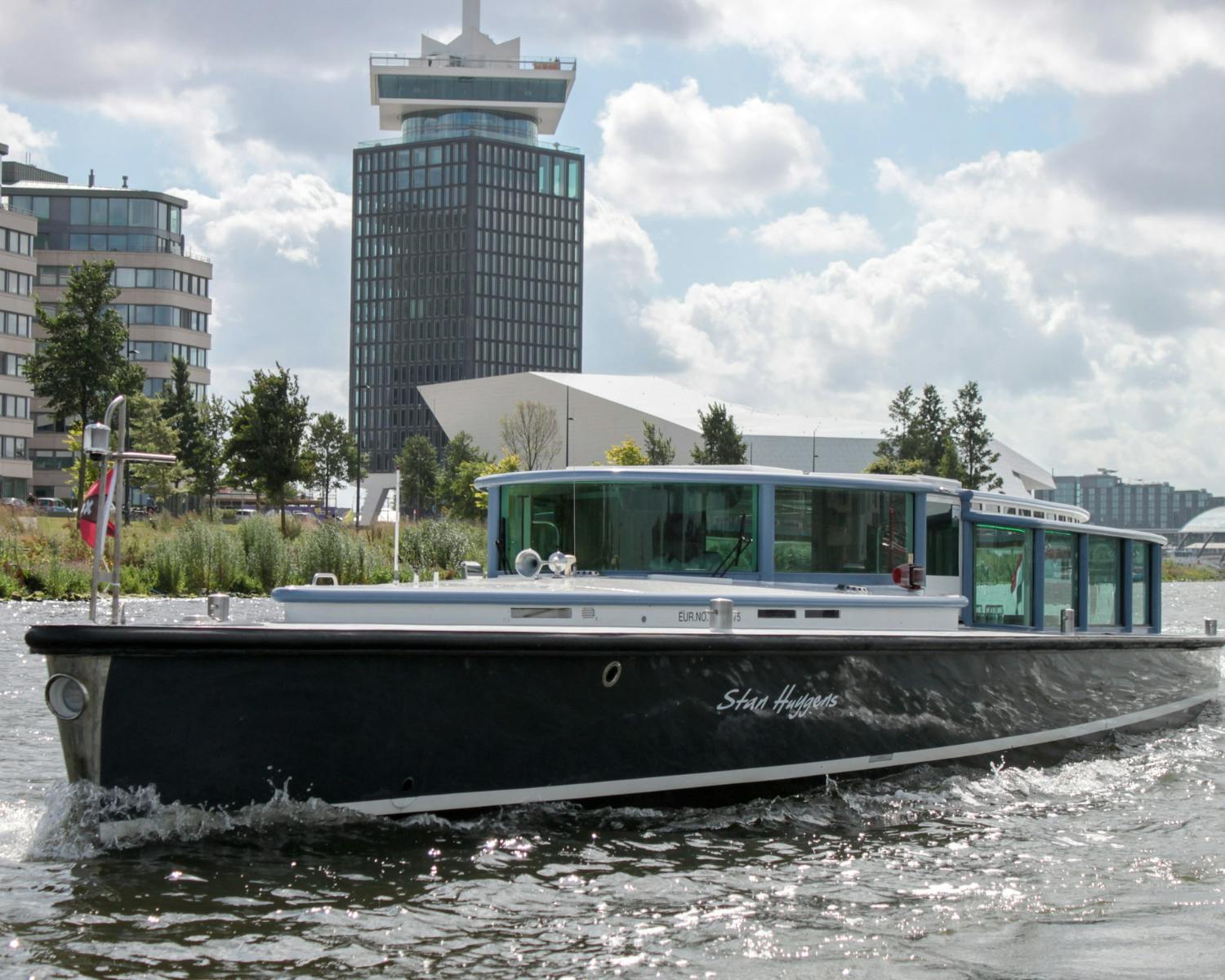 Amsterdam deluxe river cruise on the Stan Huygens ship