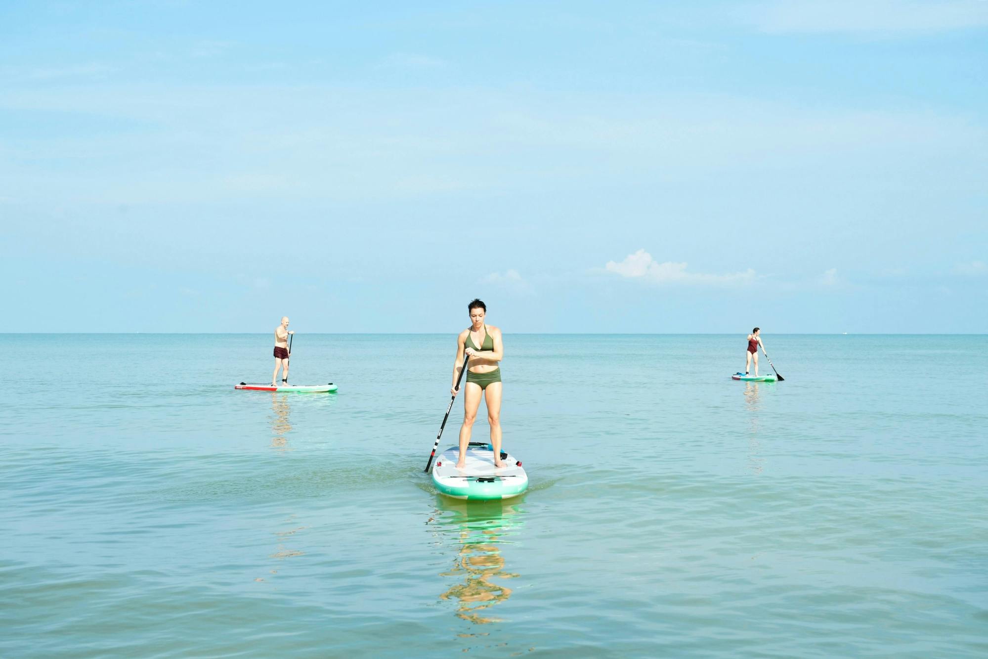 Exclusive Parasail and Stand-up Paddleboard Combo