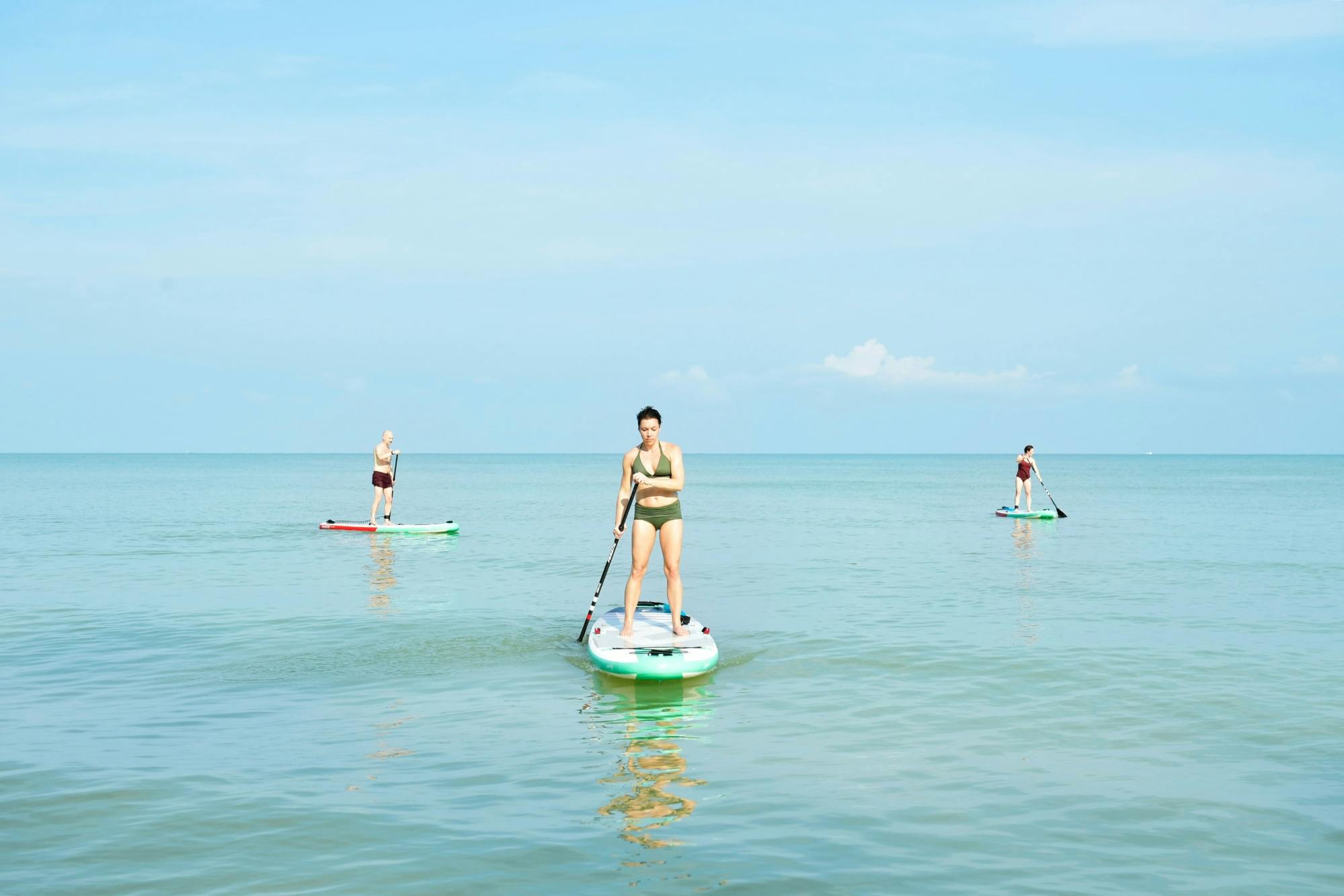 Exclusive Parasail and Stand-up Paddleboard Combo