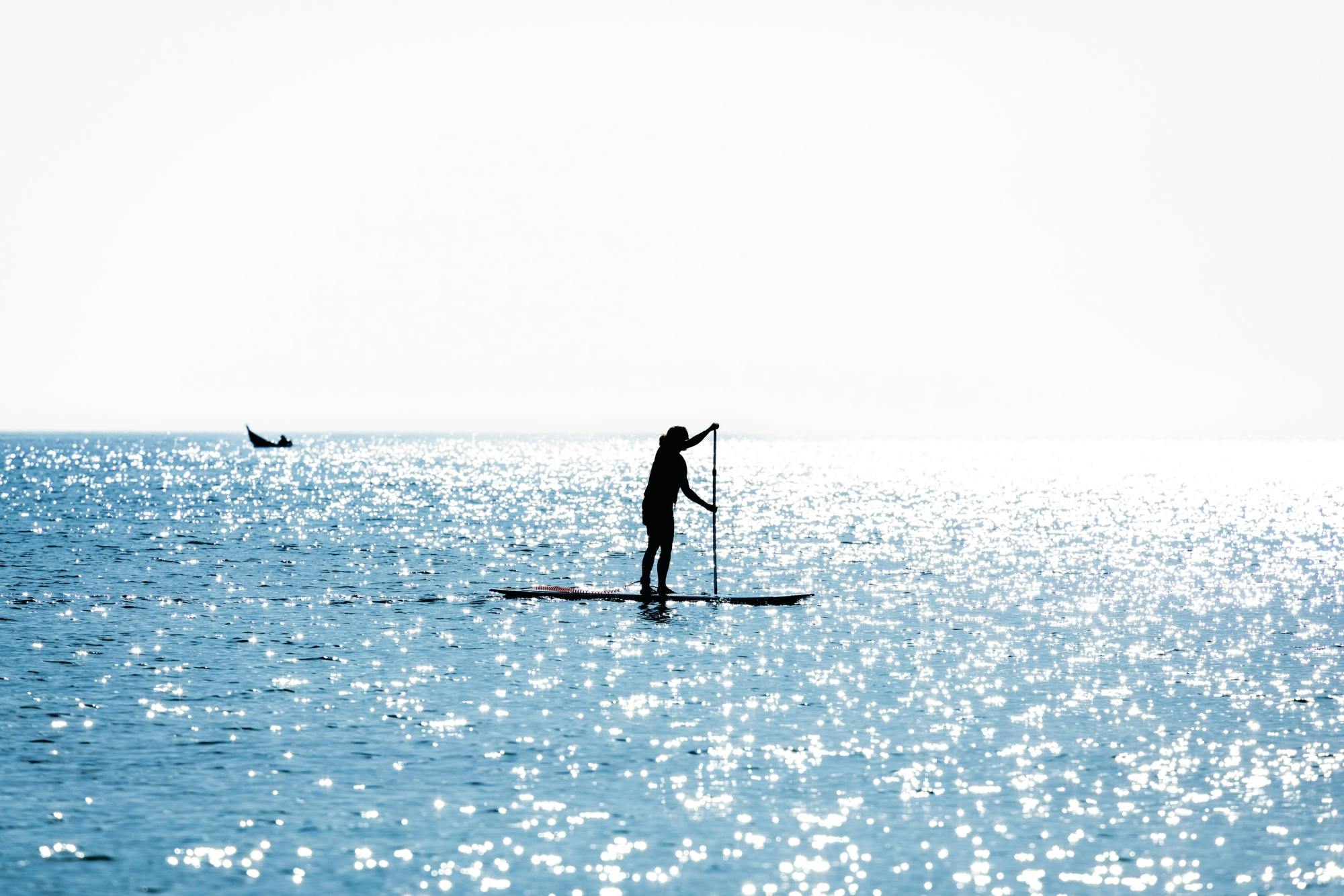 Exclusive Parasail and Stand-up Paddleboard Combo