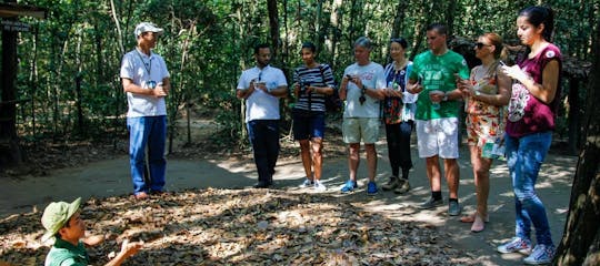 Cu Chi tunnels and Ho Chi Ming city private tour