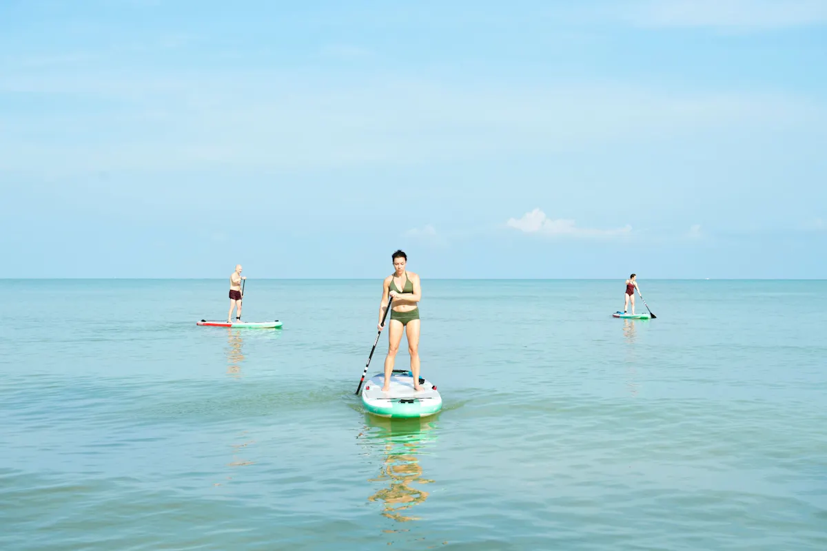 Exclusive Parasail and Stand-up Paddleboard Combo
