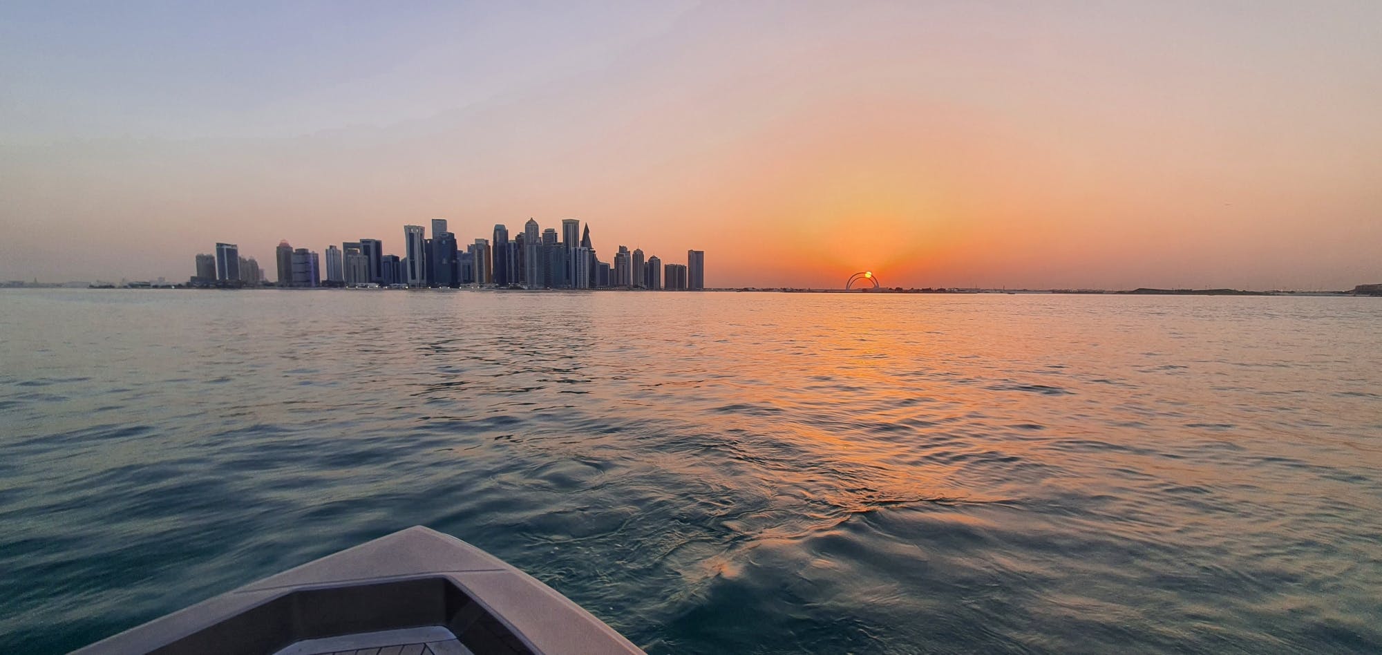 Doha sunset guided boat tour Musement