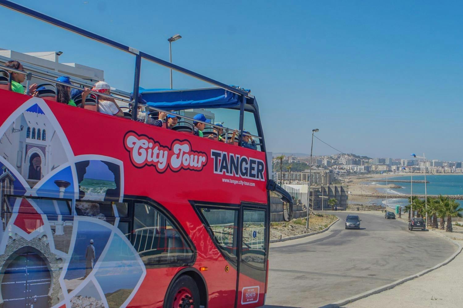 48 hour pass for a hop on off bus tour of Tangier
