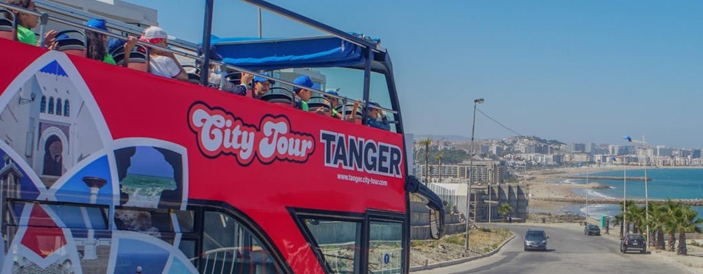 48-hour pass for a hop-on hop-off bus tour of Tangier and surroundings