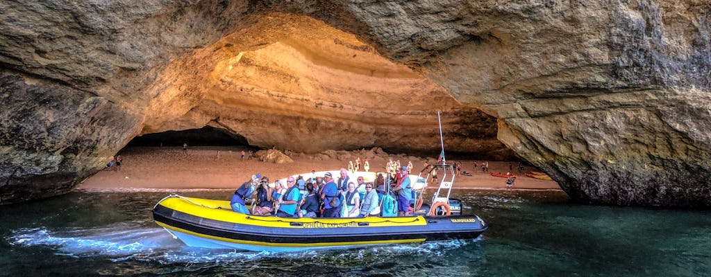 2-hour Algar Sêco and Benagil grottoes cruise from Portimão