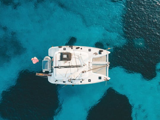 Billet pour une croisière en catamaran au coucher du soleil au départ de Rethymnon