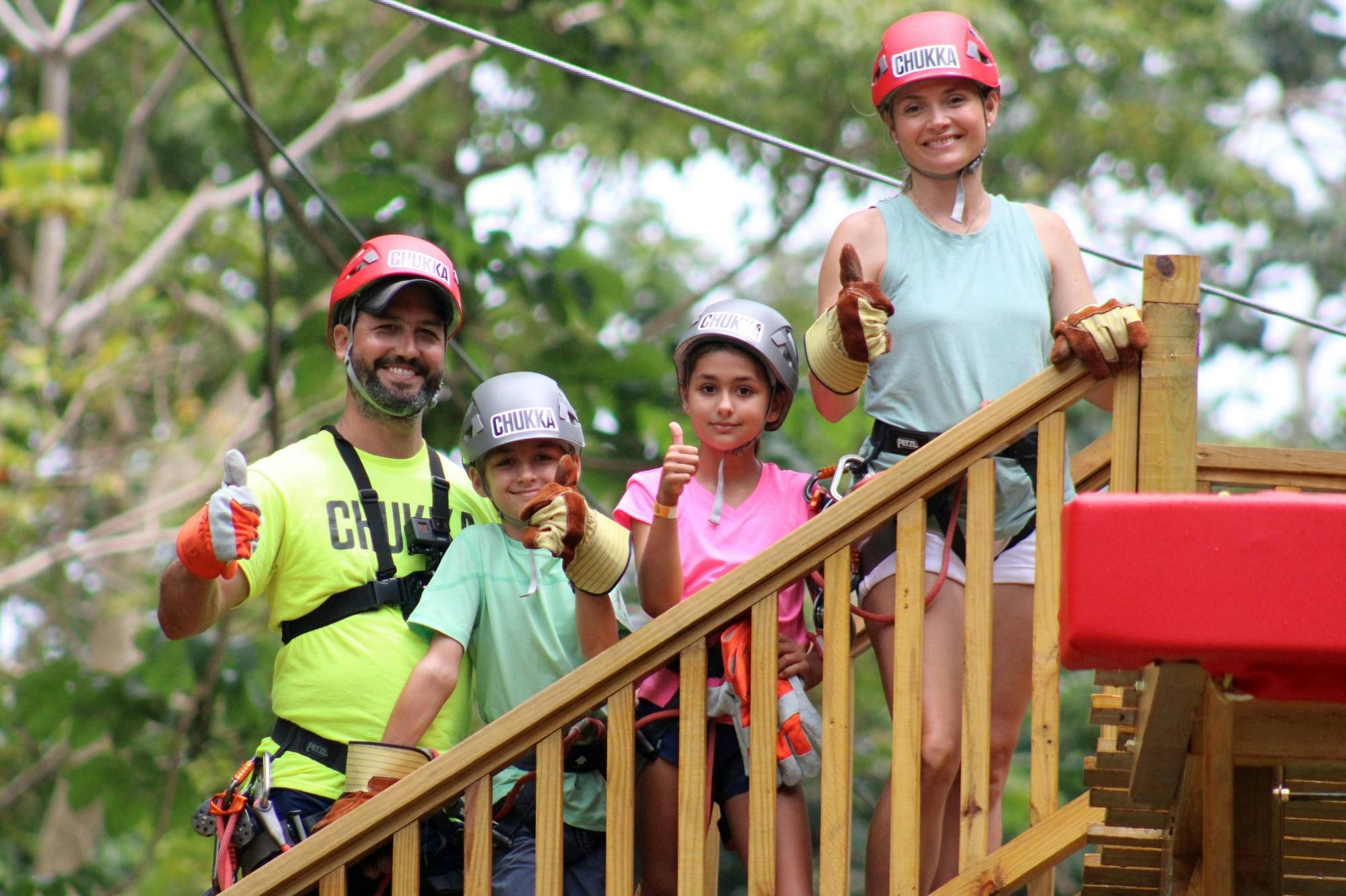 Monkey Zipline, Gully High Ropes Challenge & Mount Gay Rum Experience