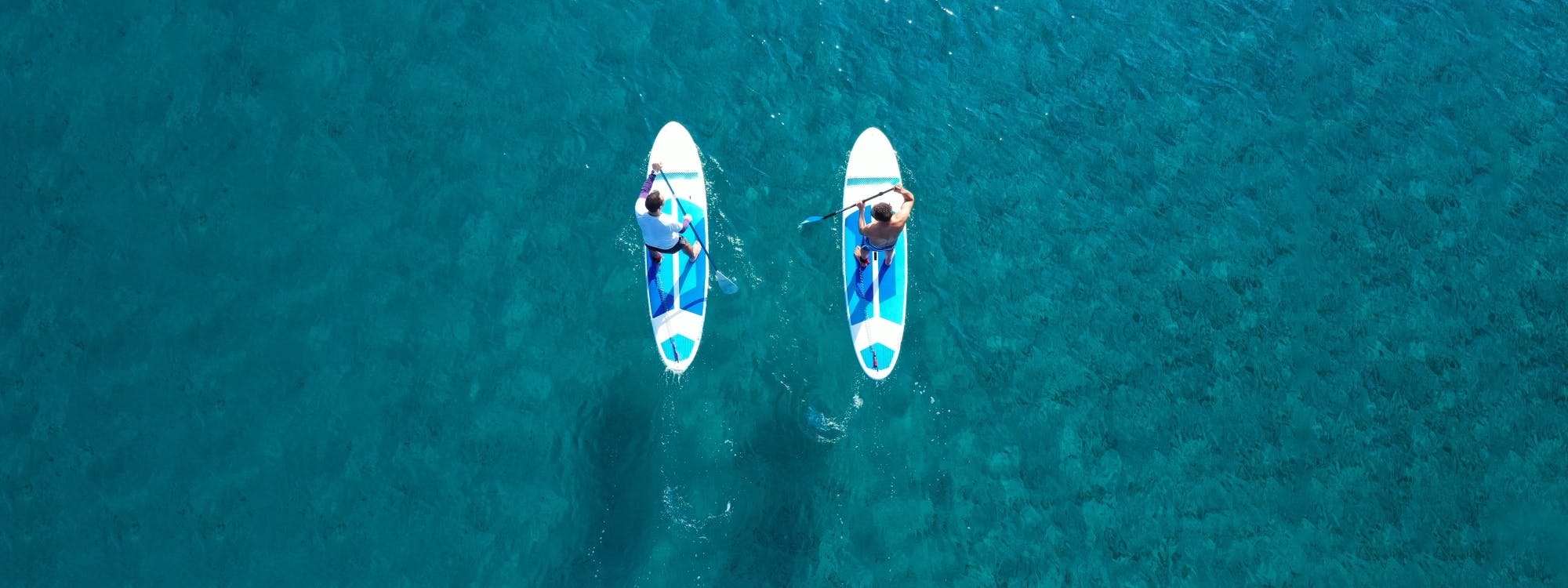 Stand-up paddle experience in the bay of Taormina