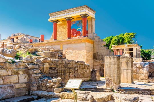 Knossos & Heraklion guidet rundtur med transport