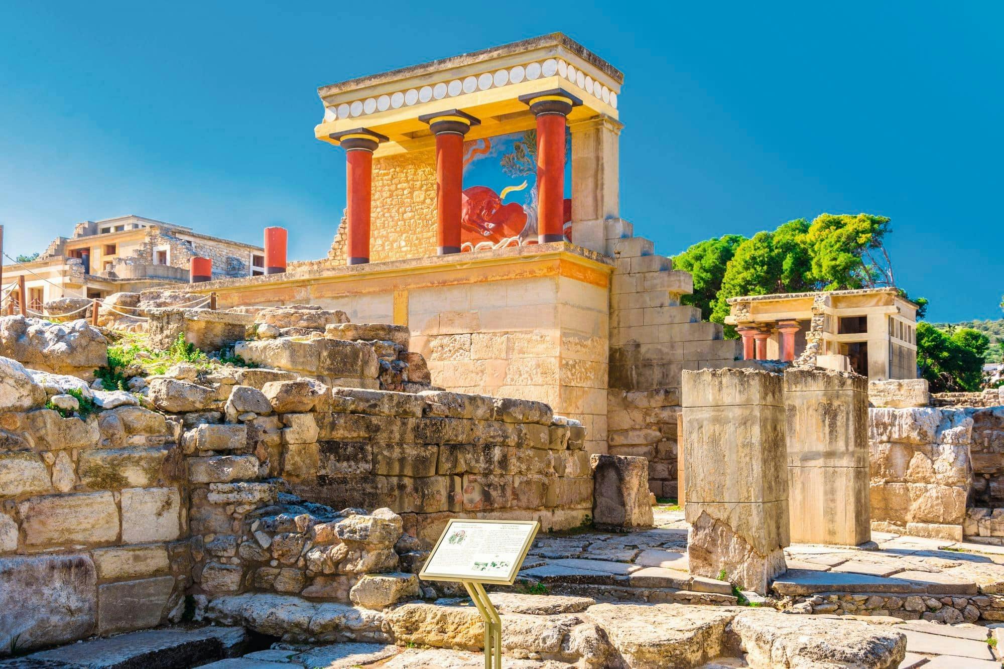 Knossos Paleis & Heraklion Rondleiding met Vervoer