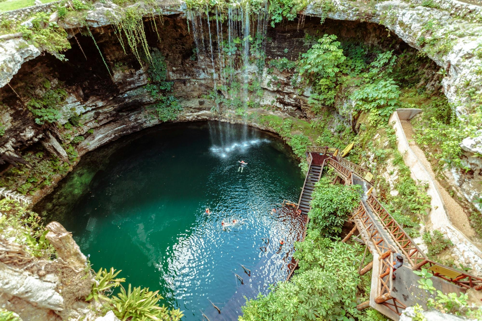 Kombiticket für Cenote Saamal und das Restaurant Selva Maya