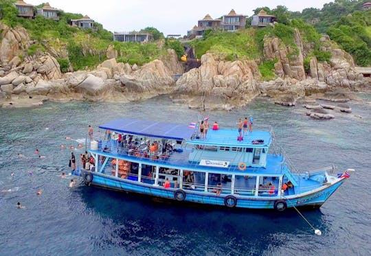 Afternoon boat tour to Koh Nang Yuan and Koh Tao with lunch
