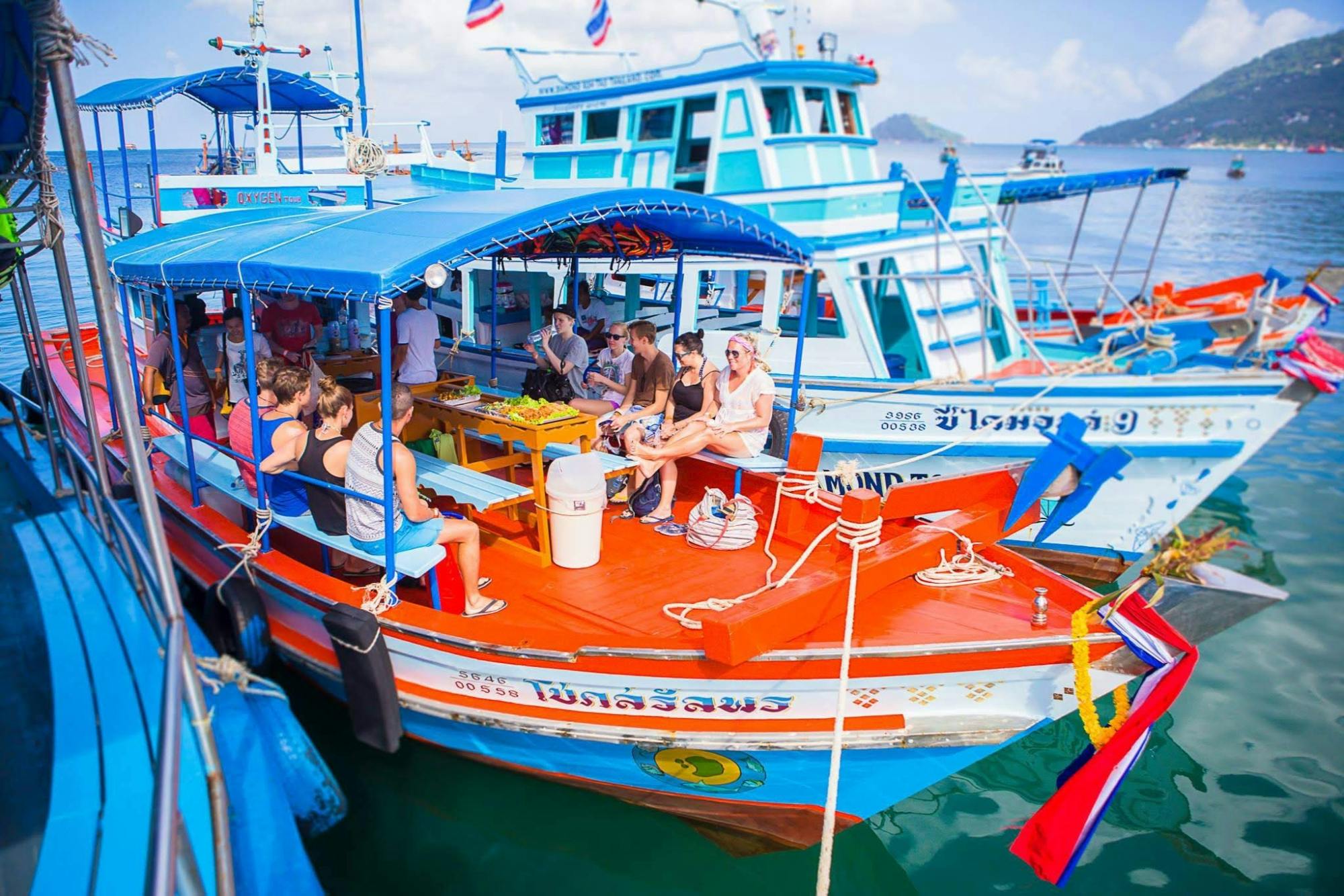 Morning boat tour to Koh Nangyuan and Tao with Thai lunch box