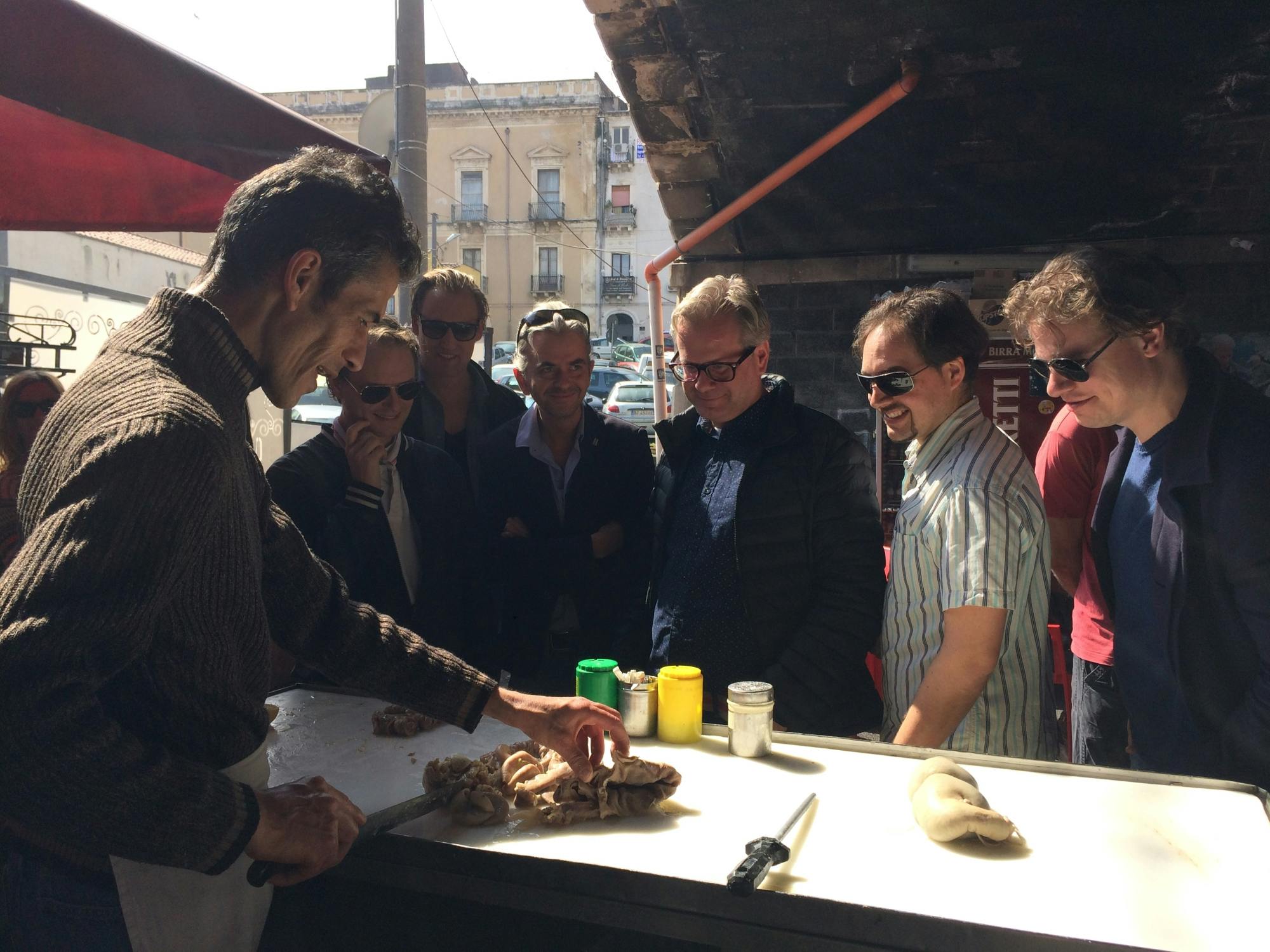 Abendliche Streetfood-Tour durch Catania