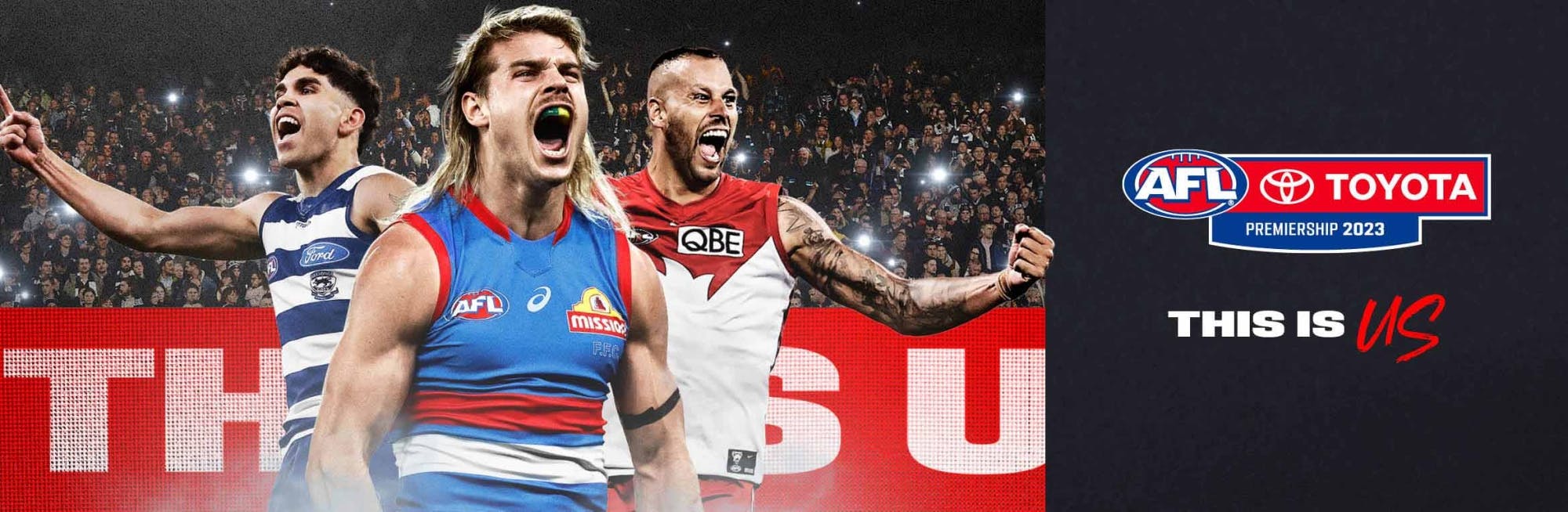 Australian football (AFL) game ticket at the Melbourne cricket ground