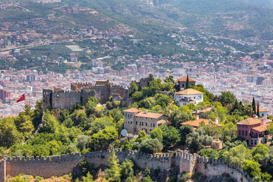 Alanya Castle and Cave Summer Tour with Lunch and Boat Trip