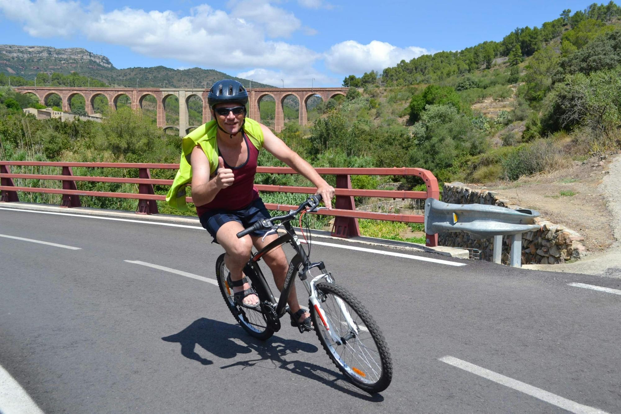 Ländliche Rad- und Weintour in Katalonien