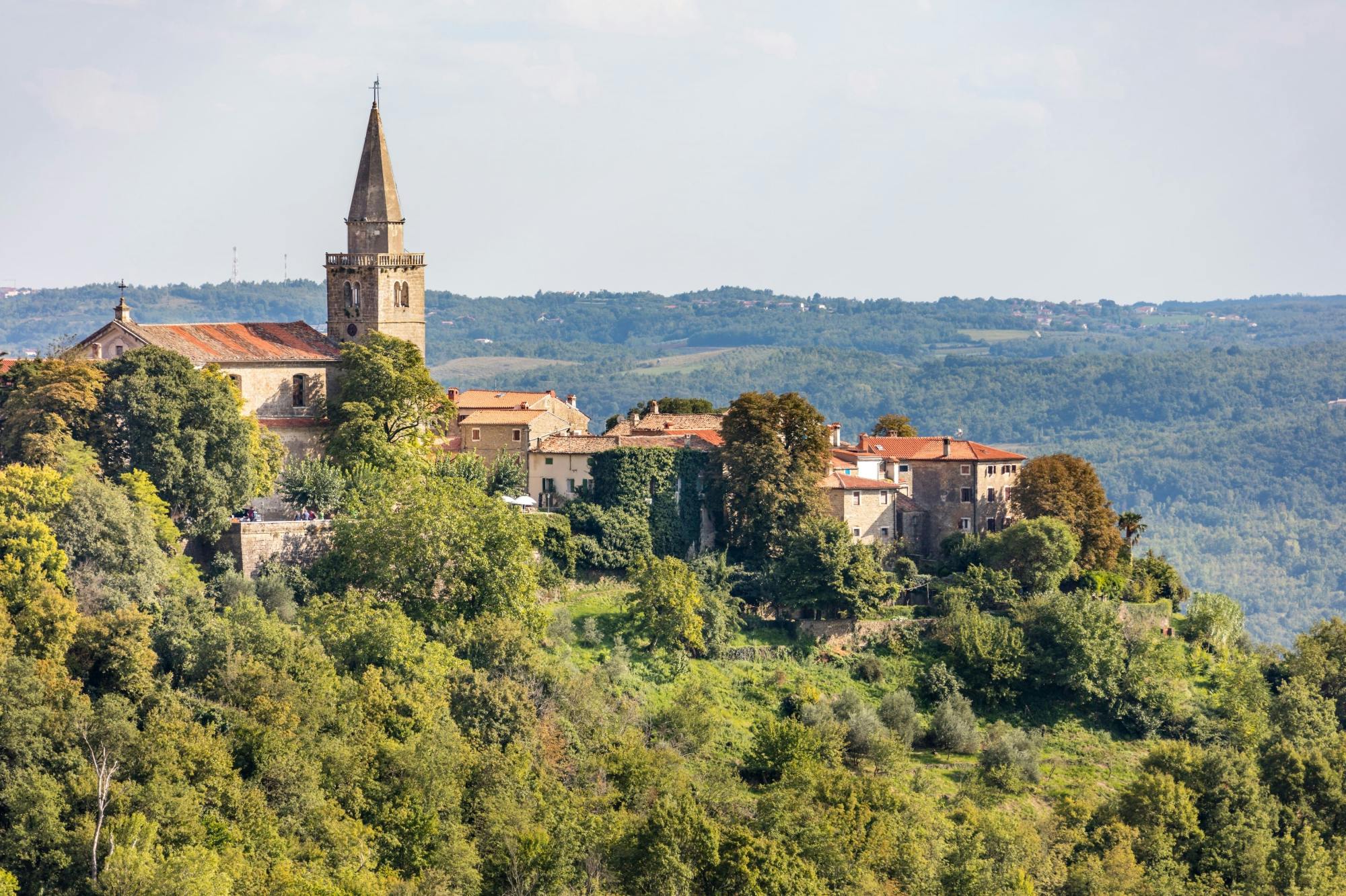 Istrian Hilltop Villages Tour with Local Speciality Tasting