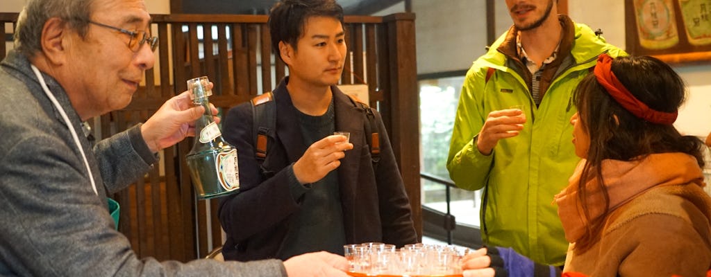 Cervejaria de saquê de Kyoto e passeio de degustação