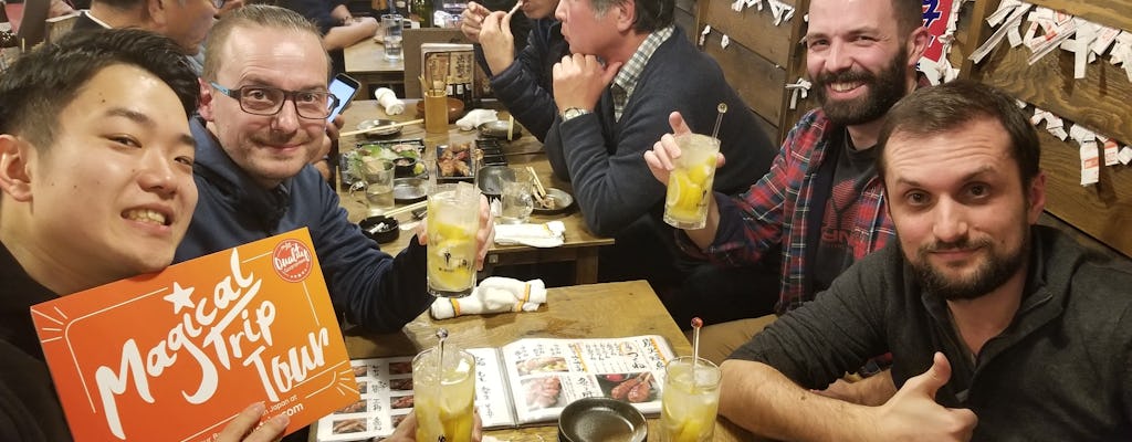 Osaka bar hopping night tour in Namba