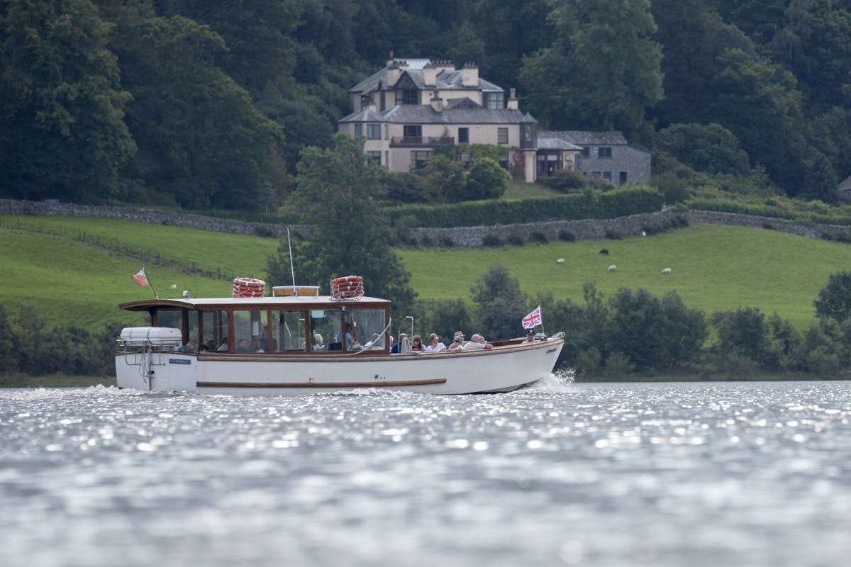 Brantwood boat tour from Coniston