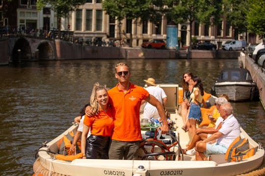 Luksusowy rejs po kanałach Amsterdamu spod Domu Anny Frank
