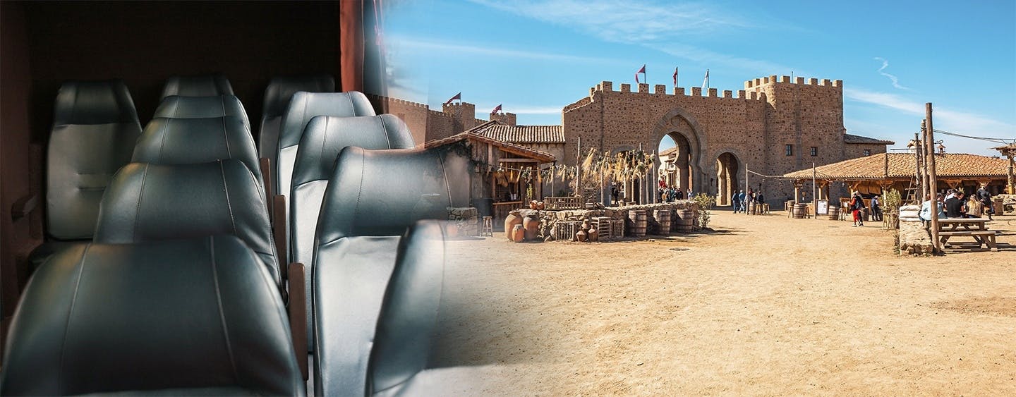 Puy du Fou España park with roundtrip transfer from Madrid Musement