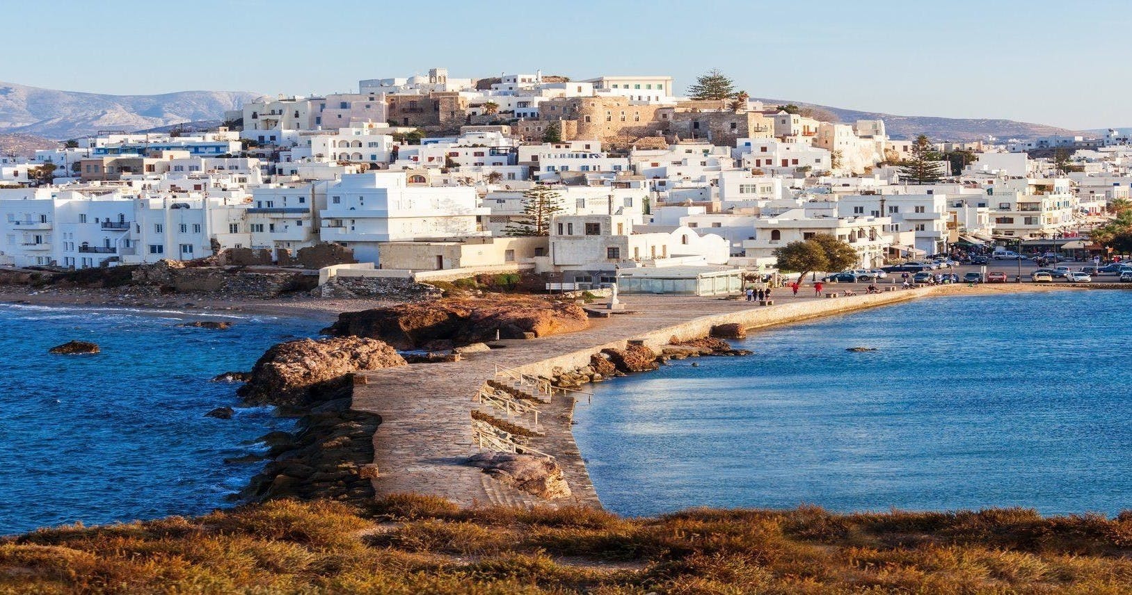 Tour guidato privato dei momenti salienti di Naxos con degustazione di olio d'oliva