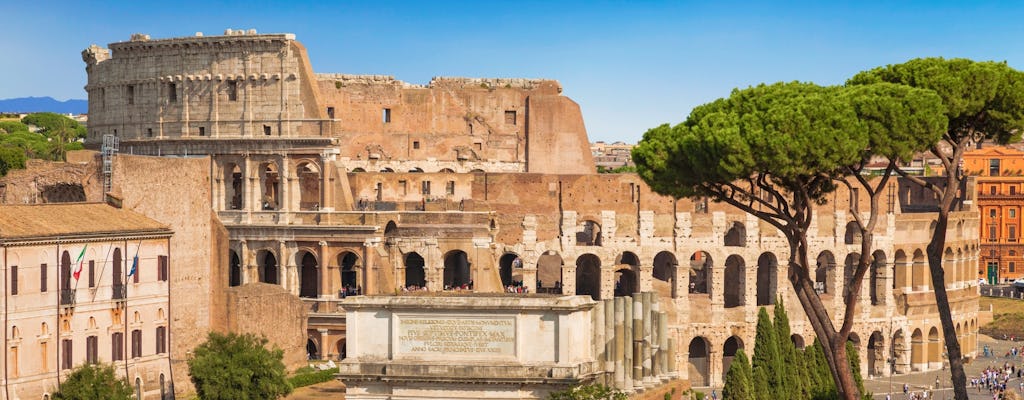 Halbprivate Tour durch das Kolosseum mit Arena, Forum und Palatin