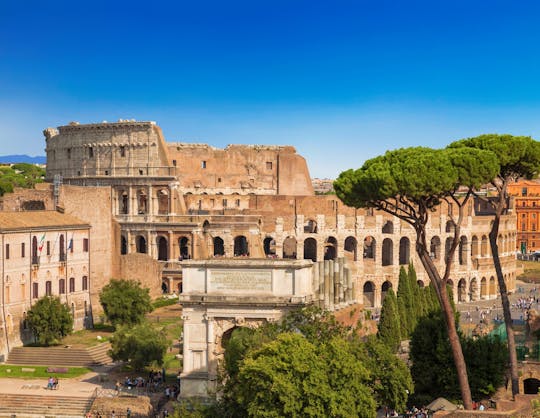 Colosseum Semi-Private Tour with Arena Floor, Forum and Palatine Hill