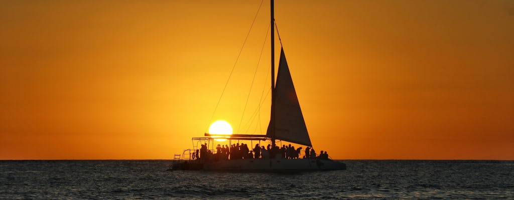 Croisière au coucher du soleil sur le vieux Nessebar en catamaran