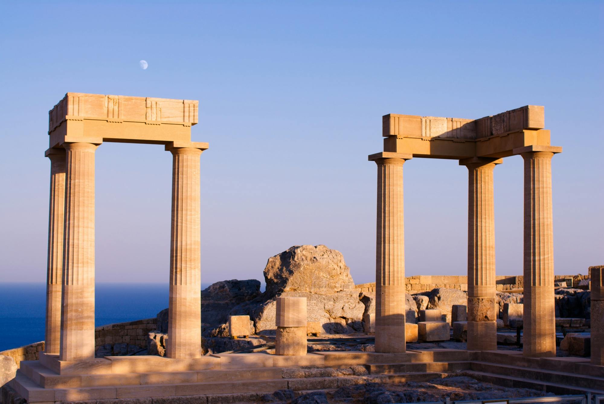 Bilet wstępu na starożytny Akropol w Lindos