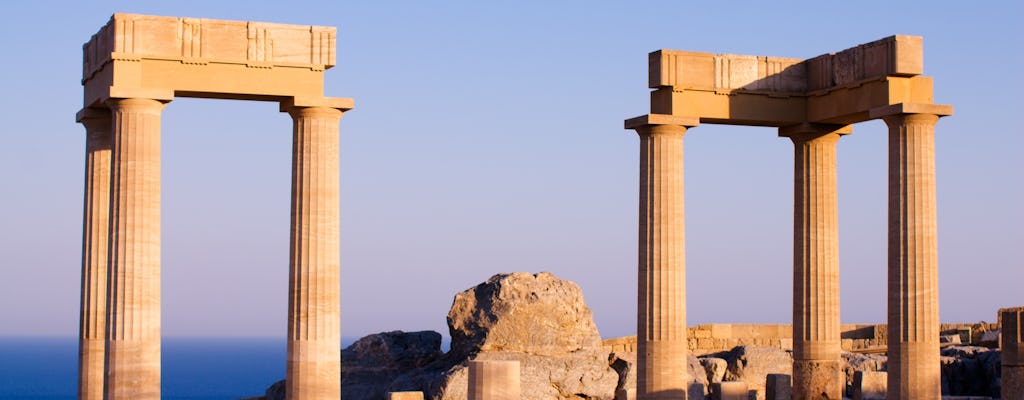 Eintrittskarte für die antike Akropolis von Lindos